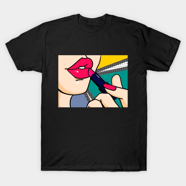 Lips T-Shirt by Neznakomka